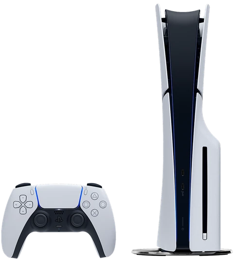 PlayStation 5 and controller