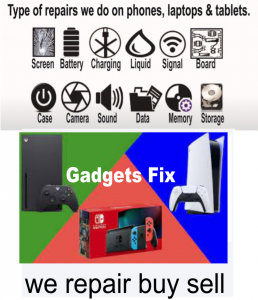 Gadgets fix PS4 PS5 Xbox and Switch
